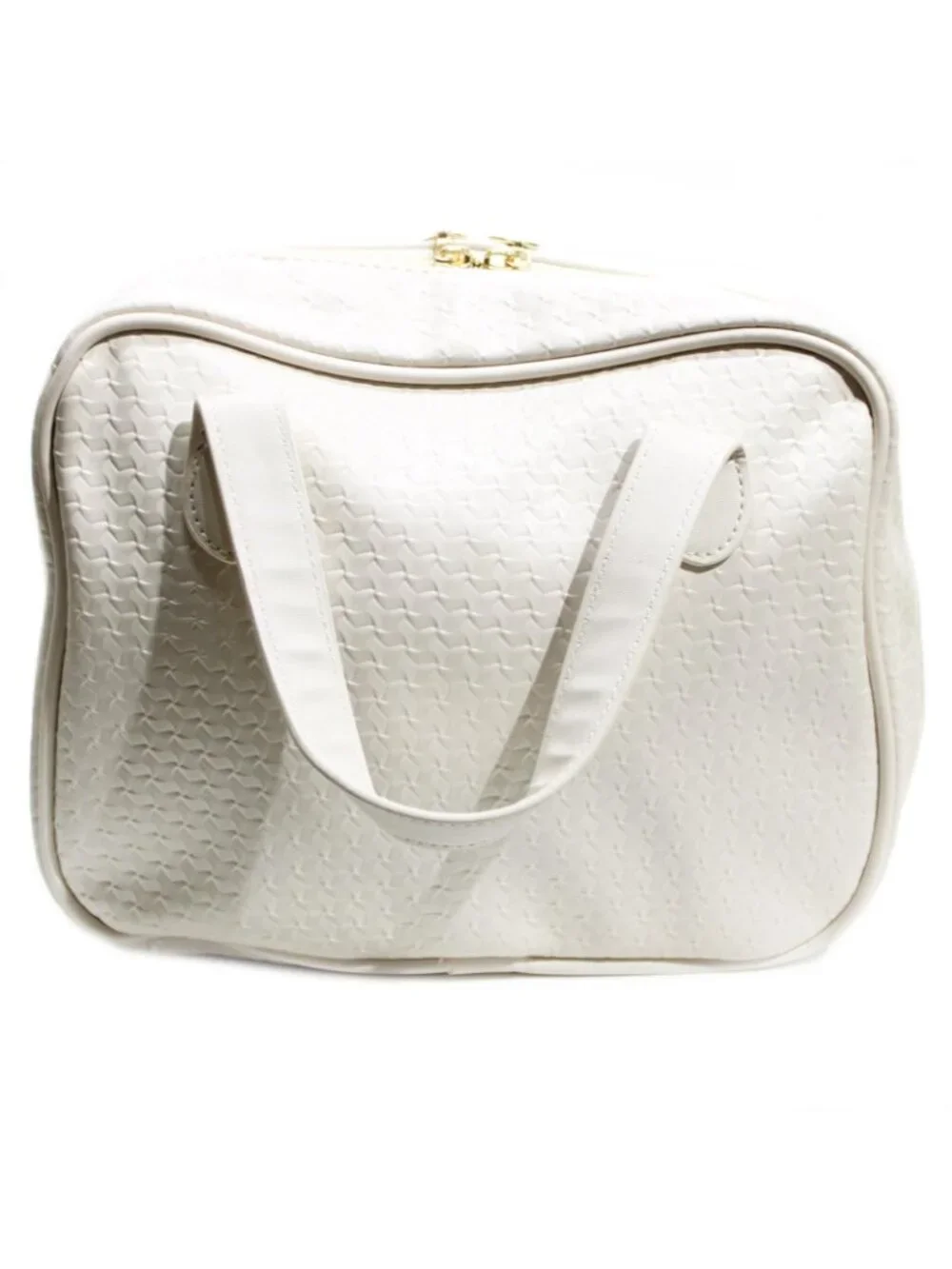 Travel Makeup Bag Large Capacity Water Resistant Toiletry Bag Jourmon White